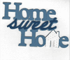 Home Sweet Home Scrapbook Cut Out Home Sweet Home Scrapbook Cut Out